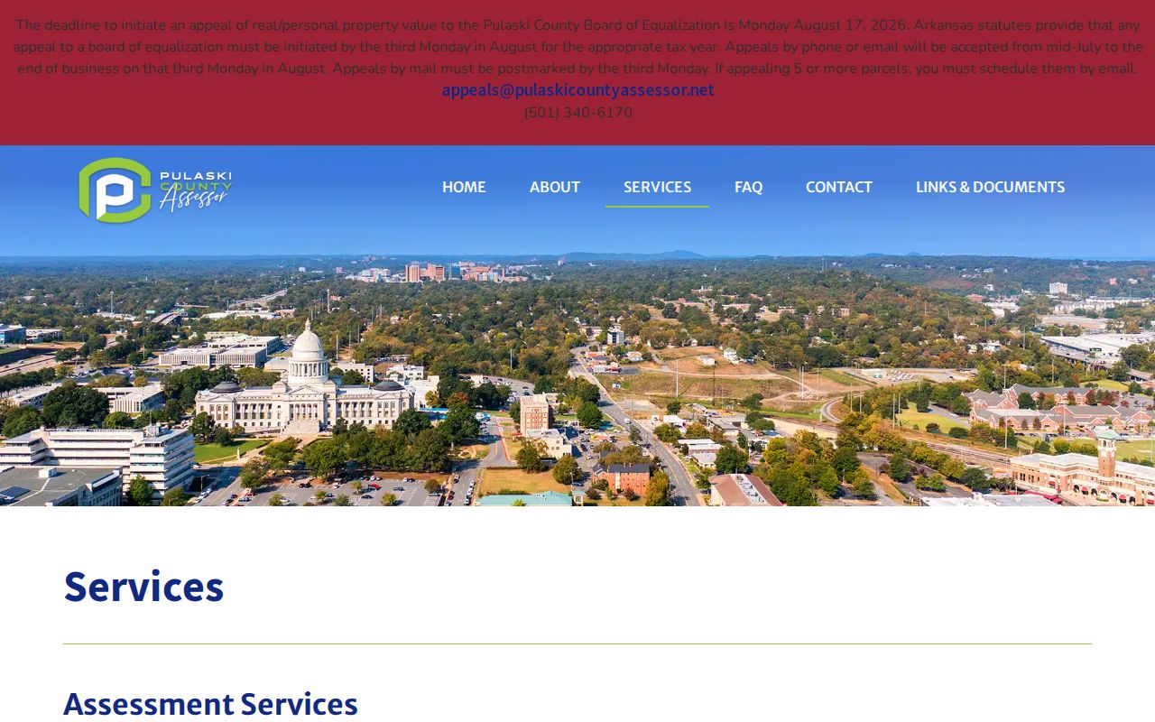 North Little Rock street directory assessor records and GIS services